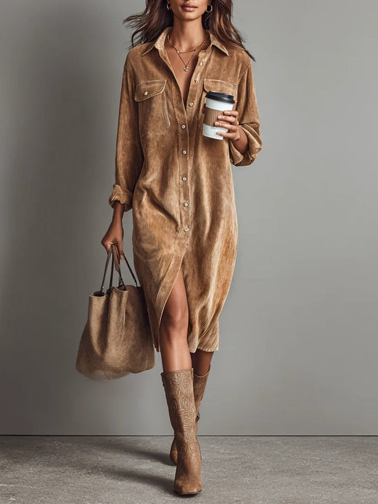 Ella | Elegant Flared Hem Dress 0