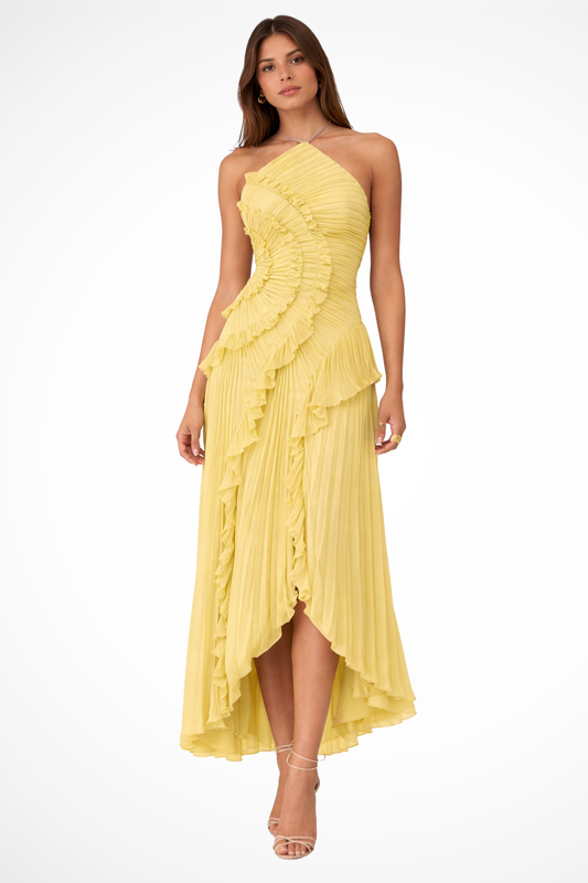Isabella | Elegant Ruffled Maxi Dress 1